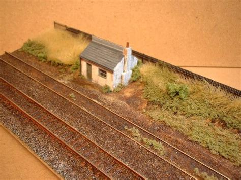 Small N Gauge Diorama for Model Railway Enthusiasts