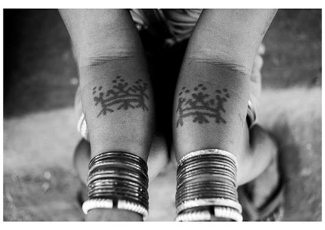 Traditions on Skin: Baiga Women and their Tattoos | Sahapedia