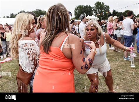 Essex - Essex girls drinking and partying at the Brentwood Festival ...