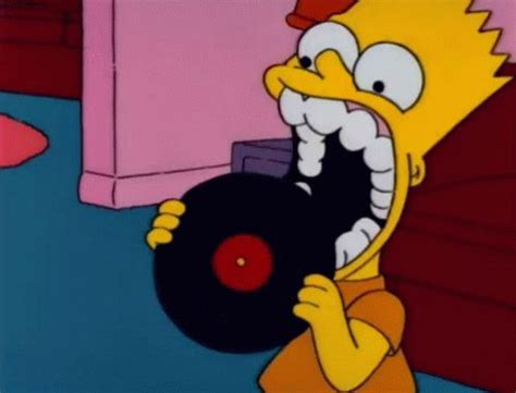 Bart Eating Record GIF - Bart EatingRecord Simpson - Discover & Share ...