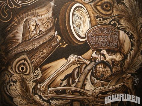 Lowrider Old School Lowrider Cholo Wallpaper | Biajingan Wall