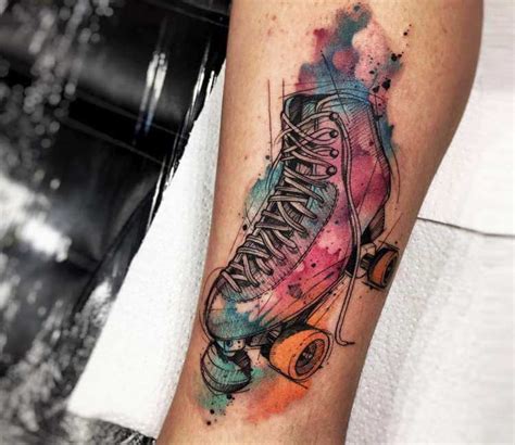 Roller Derby tattoo by Felipe Rodrigues | Post 25643