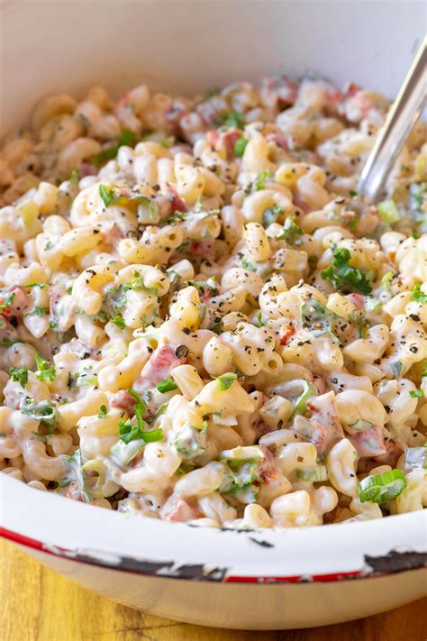 Best Macaroni Salad Recipe (VIDEO) - A Spicy Perspective