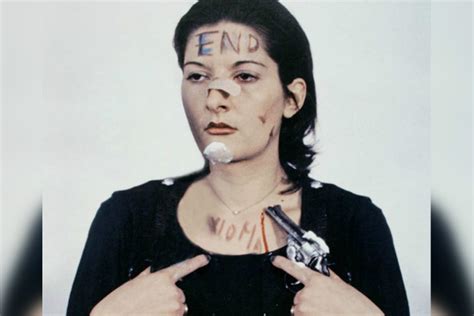 Context of Practice: Marina Abramovic - Rhythm 0 performance