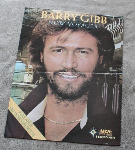 Barry Gibb Now Voyager 1984 Bee Gees Canada MCA Home Video VCR Promo ...