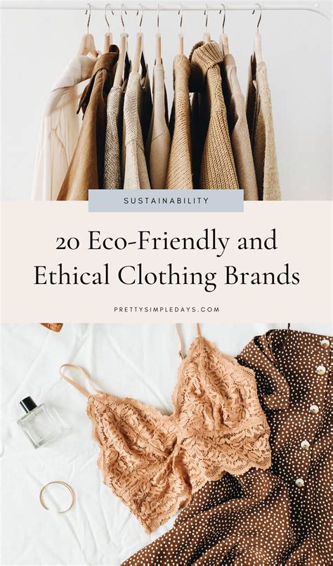 20 Eco-Friendly & Ethical Clothing Brands You’ll Love | Clothes for ...