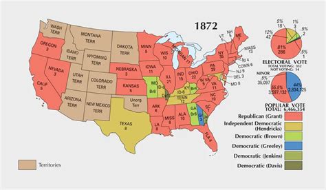 US Election of 1860 Map - GIS Geography