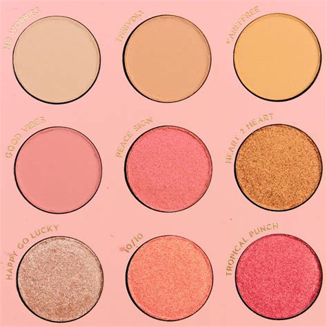 ColourPop It's All Good Eyeshadow Palette Swatches | Best eyeshadow ...