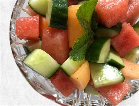 Cucumber Melon Salad | Refreshing and Nutritious Summer Salad