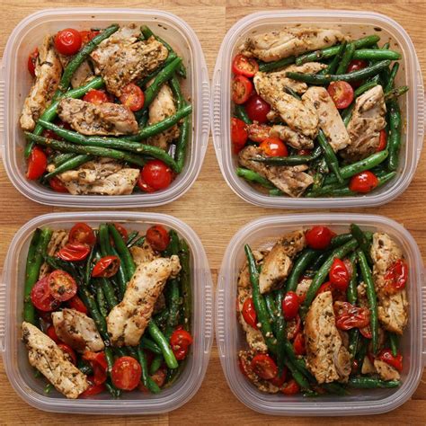 9 Low-Calorie Meal Prep Ideas | Recipes | Chicken and veggie recipes ...