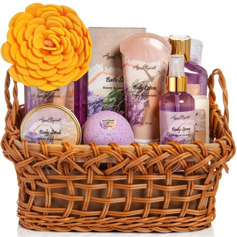 Spa Gift Basket For Women (Set D) – Aqua Elegante