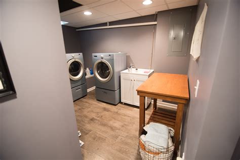 Finished Basement Laundry Room Ideas - Basements Plus