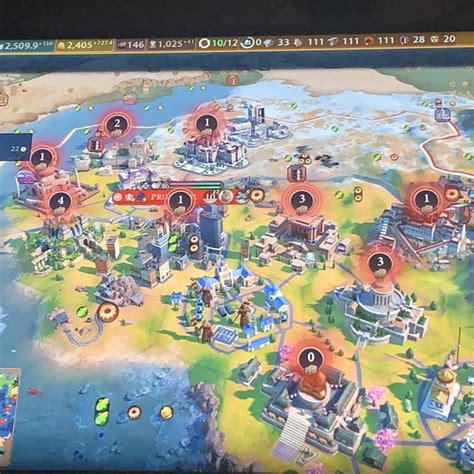 Got a lot of wonders in this city : r/civ6