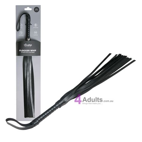 Flogger Whip Leather by Fetish Collection. Buy Direct from 4Adults ...