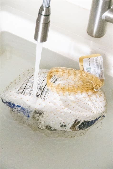 How to Thaw a Turkey in Water - Brooklyn Farm Girl