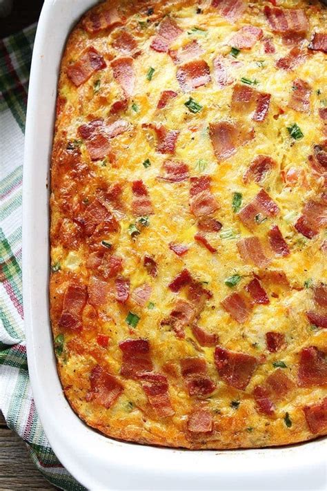 Bacon, Potato, and Egg Casserole | Two Peas & Their Pod