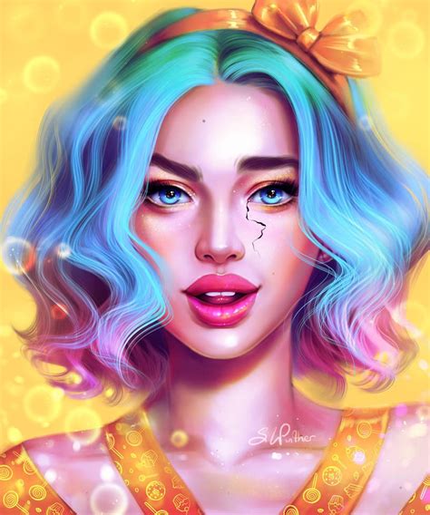 Colour Love by SandraWinther on DeviantArt | Art girl, Girly art, Girls ...