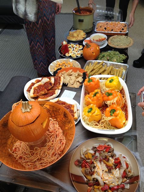 #Halloween themed #office potluck | Pumpkin recipes healthy, Kids ...