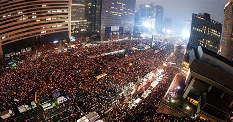 Counting 1 million crowds at anti-president rallies in Seoul