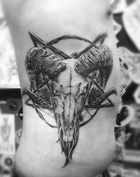 25 Best Baphomet Tattoo Designs (With Meaning) | ไอเดียรอยสัก, รอยสักสี ...