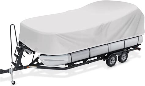 Amazon.com: GOTRUTH Pontoon Boat Cover, Waterproof 800D PU Oxford ...