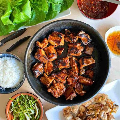 Samgyeopsal Recipe: Spicy And Non-spicy Korean BBQ Grilled Pork Belly