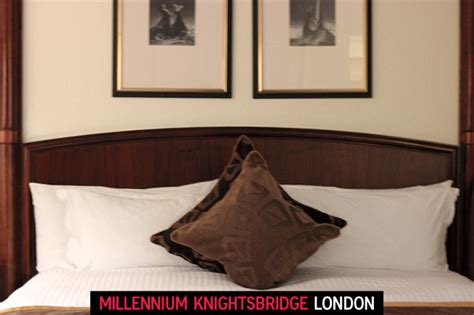 Shopping Trip: Millennium Knightsbridge Hotel Review