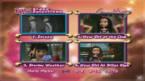 Bratz: Genie Magic (2006) – DVD Menus