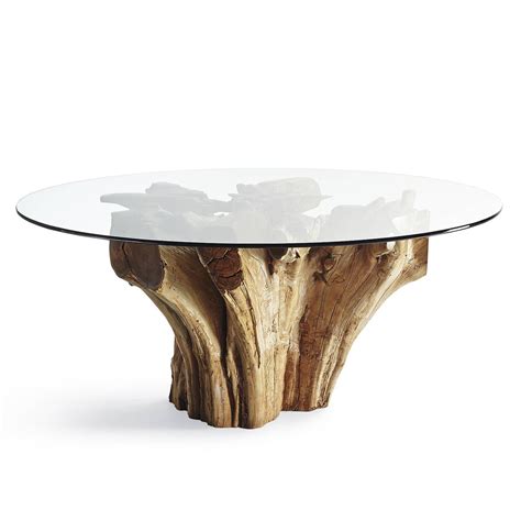 Majestic Teak Root Dining Table | The Green Head