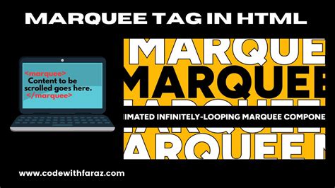 Complete Guide to Using the Marquee Tag in HTML for Text Animation