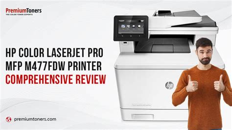 Review HP Color LaserJet Pro MFP M477fdw | Premium Toners