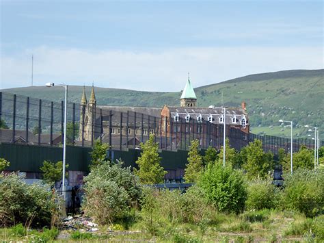 West Belfast, Peace Wall and Clonard... © David Dixon :: Geograph Ireland