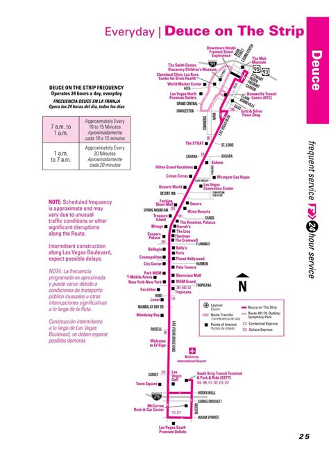 The Deuce Las Vegas: Routes Map, Price, Tickets