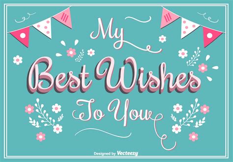 Best Wishes Greeting Card - Download Free Vector Art, Stock Graphics ...