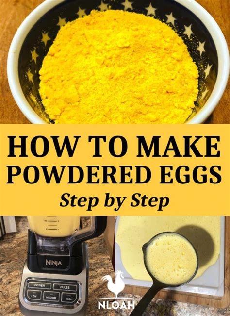 How to Make Powdered Eggs Step by Step | Recipe | Recipes, Canning ...