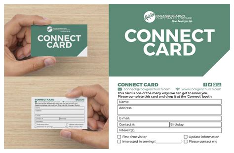 11 Awesome Church Connection Card Examples | Scbc Media Team throughout ...