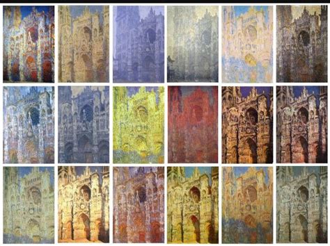 Serie sobre la Catedral de Ruán, de Monet | Monet, Claude monet ...