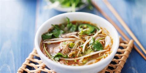 Heartwarming Pho With Organic Chicken And Rice Noodles - TheFoodieBunch