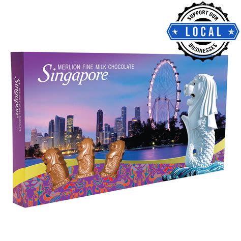 Manly Singapore Merlion Chocolate - Milk | NTUC FairPrice