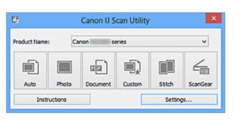 Canon IJ Scan Utility Tool Driver For Mac and Windows