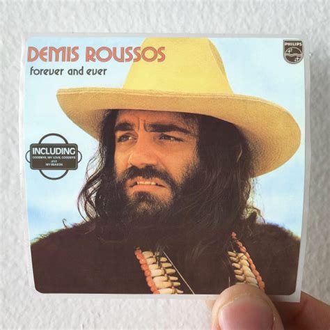 Demis Roussos forever and ever Album Cover Sticker Album Cover Sticker