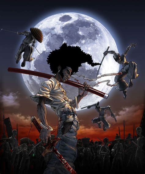 Afro Illustration - Characters & Art - Afro Samurai | Samurai art ...