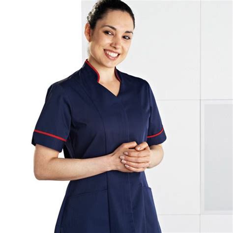 Dark Blue Female Nurse Uniform Frock, Skylark Uniforms | ID: 9671328755