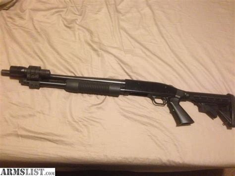 ARMSLIST - For Sale: Mossberg 500 Tactical w/ mounted SureFire Weapon Light