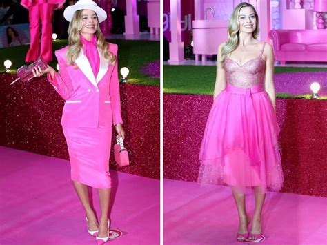 Margot Robbie Channeled 1980s Day-to-Night Barbie on Red Carpet