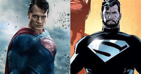 See Henry Cavill With Black Superman Costume & Beard In New Image ...