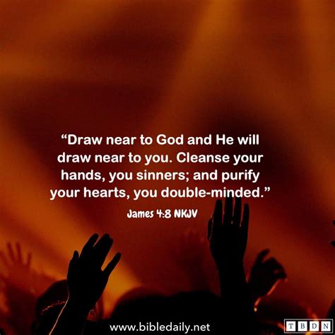 Draw Near To God | The Bible Daily Network