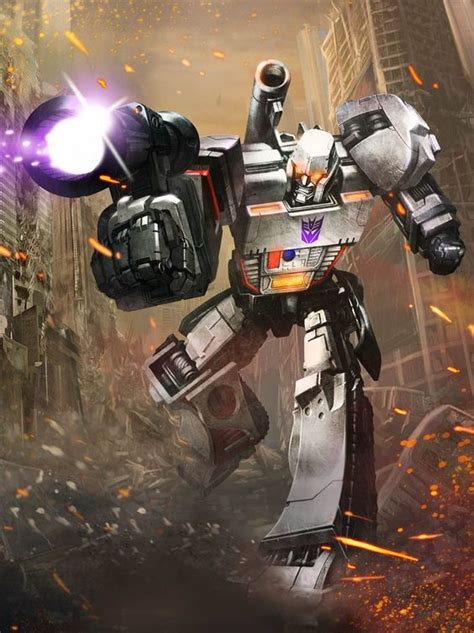 Decepticon Leader Megatron Artwork From Transformers Legends Game ...