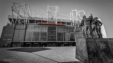 Manchester United Old Trafford Photograph by Mike Walker - Pixels