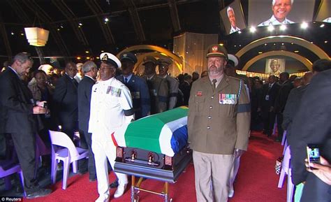 Nelson Mandela funeral: A poignant and dignified day but VIPs edge out ...